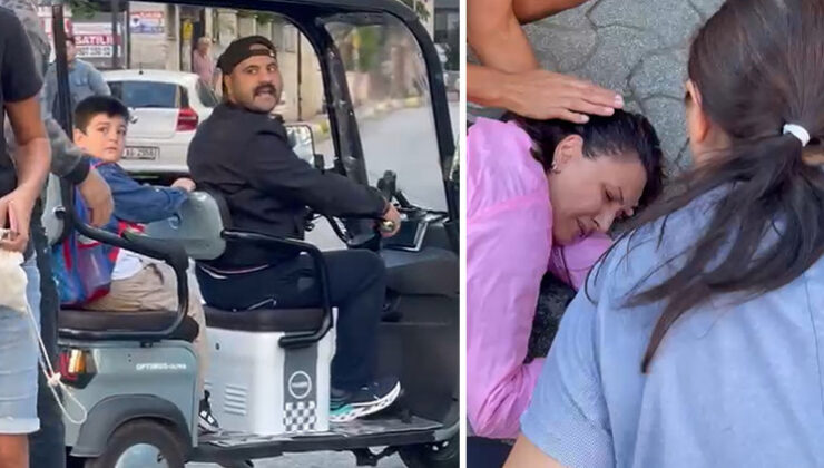 Kadıköy’de 3 tekerli maganda dehşeti: Saldırdığı kadın bayıldı, çevredekileri bıçakla tehdit etti