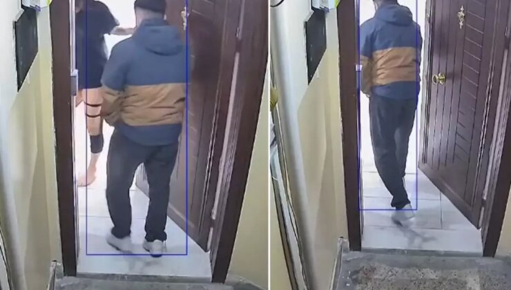 Kadın müşterinin evine girmeye çalışan kurye gözaltına alındı