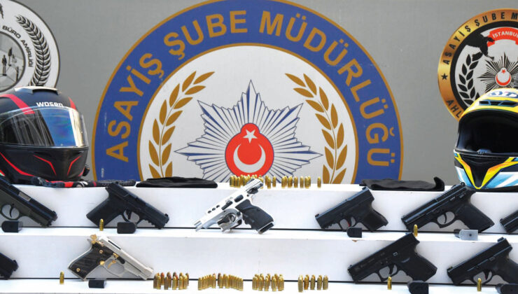 Kasklı çetelere operasyon