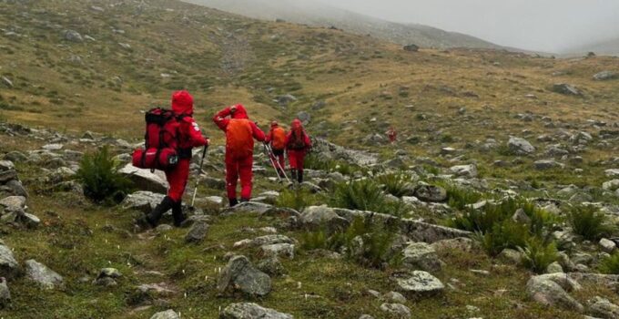 Kaybolan 2 turist aranıyor