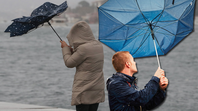 Kuvvetli rüzgar geliyor! Meteoroloji’den fırtına ve sağanak uyarısı