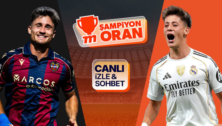 Lider Real Madrid, Levante deplasmanında! Maçın heyecanı canlı sohbet ve Şampiyon Oranlar ile Misli’de