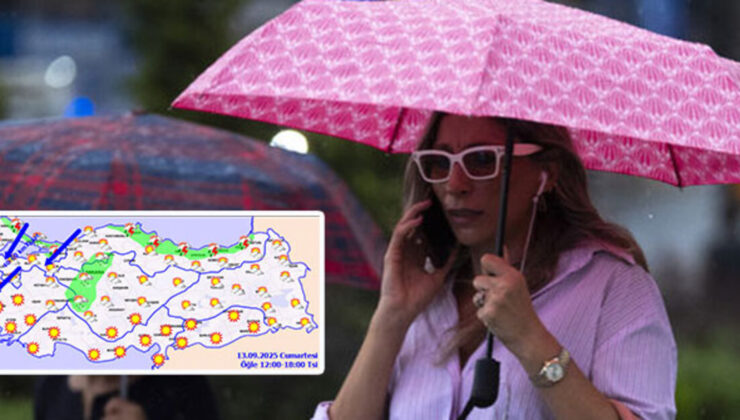 Meteoroloji saat verip uyardı! 3 bölgede kuvvetli rüzgar ve sağanak!