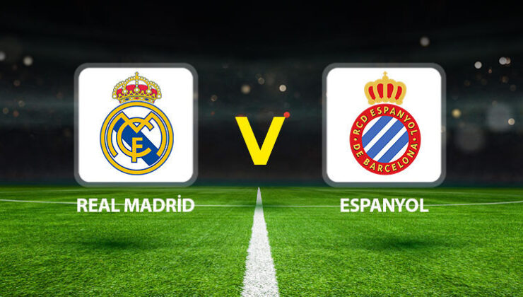 Real Madrid Espanyol maçı ne zaman saat kaçta hangi kanalda?