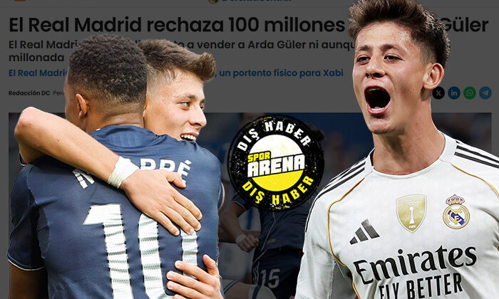 Real Madrid yöneticisinden Arda Güler cevabı! ‘Değeri 100 milyon euroyu aşıyor’