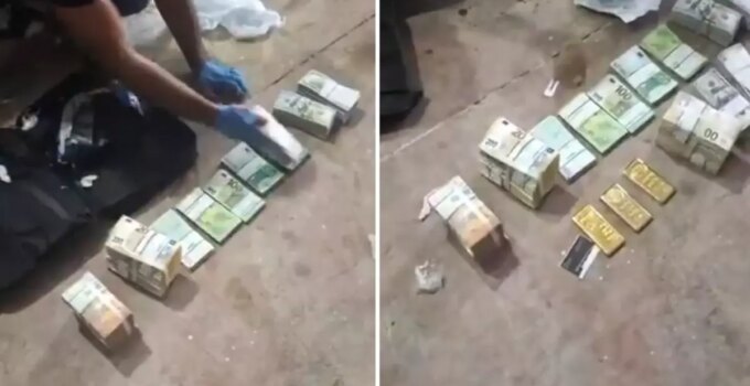 Rüşvet paraları belediyenin deposundan çıktı! İşte o operasyonun görüntüleri