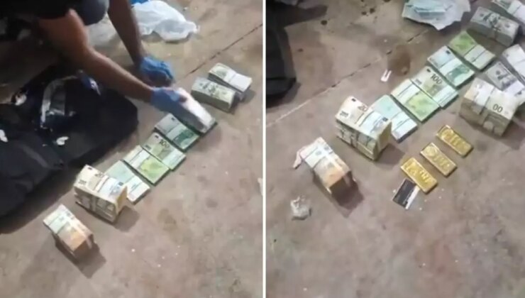 Rüşvet paraları belediyenin deposundan çıktı! İşte o operasyonun görüntüleri