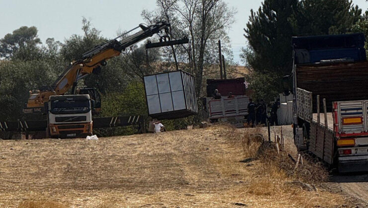 Sahibi askeri casusluktan tutuklandı! Konteynerlerle köye kaçırmış