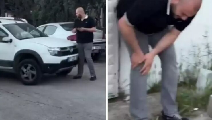 Şaka yapmak için çarptı, arkadaşının diz kapağını kırdı
