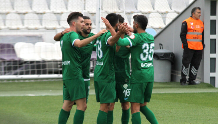 Serik Spor, Bandırmaspor’u tek golle yendi!