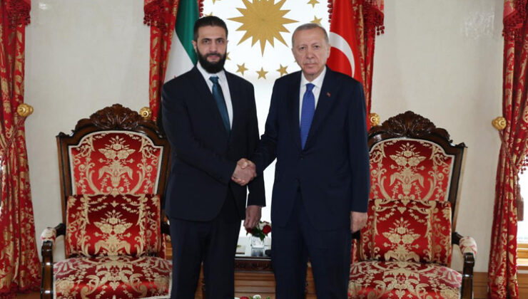 Son dakika haberi… Cumhurbaşkanı Erdoğan Suriyeli mevkidaşı Şara ile görüştü