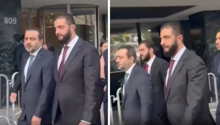 Suriye Cumhurbaşkanı Ahmed Şara, ABD’de sokaklarında görüntülendi