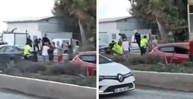 Tartışma kavga dönüştü! Polis havaya ateş açmak zorunda kaldı