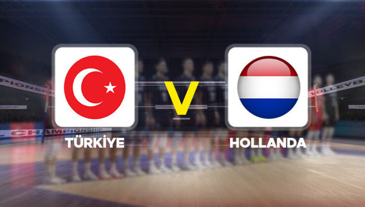 Türkiye – Hollanda voleybol maçı canlı (FIVB Erkekler Dünya Voleybol Şampiyonası)