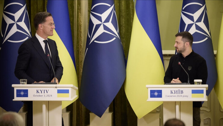 Ukrayna Devlet Başkanı Zelenskiy, NATO Genel Sekreteri Rutte ile görüştü
