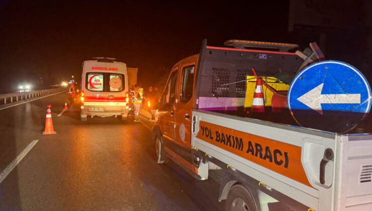 Uşak’ta kamyona arkadan çarpan motosiklet sürücüsü öldü