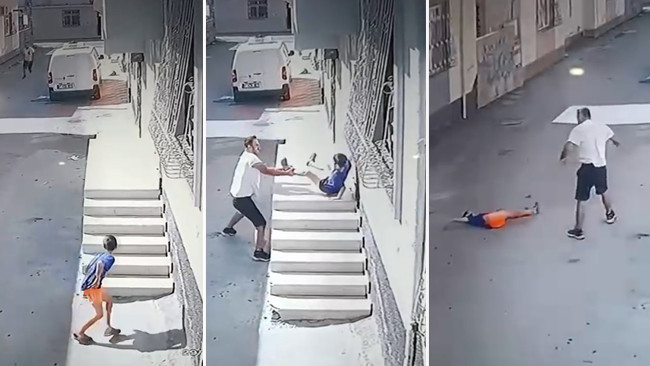 Adana’da akılalmaz olay! Kapı zilini çaldı ama sesini duyuramadı: 7 yaşındaki çocuğu ayak bileğinden tutup yere fırlattı
