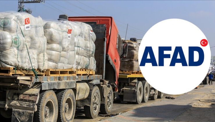 AFAD’dan Türkiye’nin Gazze’ye yönelik yardımlarına ilişkin açıklama