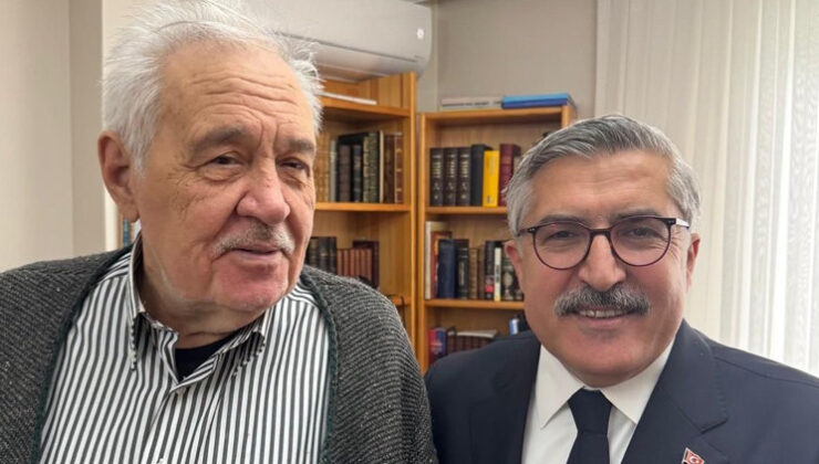 AK Parti Genel Başkan Yardımcısı Hüseyin Yayman, Prof. Dr. İlber Ortaylı’yı ziyaret etti