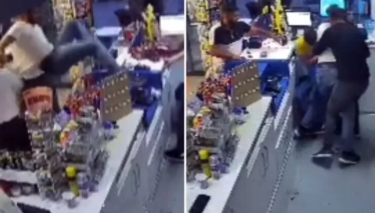 Akaryakıt istasyonu çalışanını darbeden 2 kişi tutuklandı