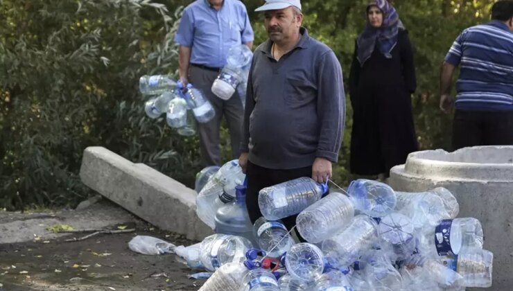 Ankara’da su kesintisi krizi: Vatandaşlar çeşmelere akın etti