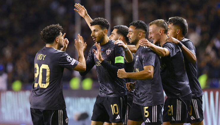 Azerbaycan temsilcisi Karabağ, UEFA Şampiyonlar Ligi’nde tarih yazıyor
