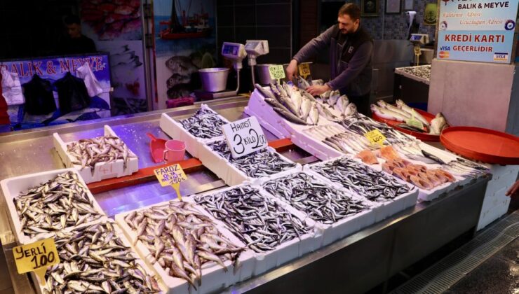 Balık tezgahlarına yoğun ilgi: 3 kilosu 200 liradan satılıyor