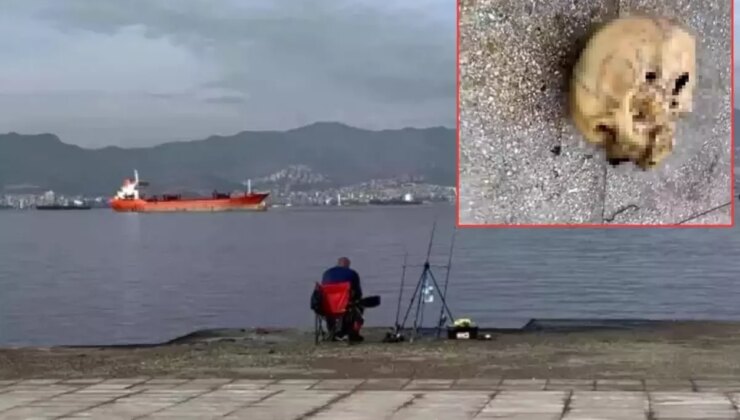 Balık tutarken dehşeti yaşadı: Oltaya insan kafatası takıldı