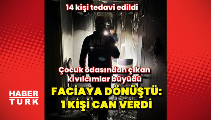 Batman’da apartman dairesinde yangın: 1 ölü, 14 kişi dumandan etkilendi