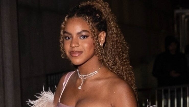 Beyonce’nin 13 yaşındaki kızı Blue Ivy gecenin yıldızı oldu