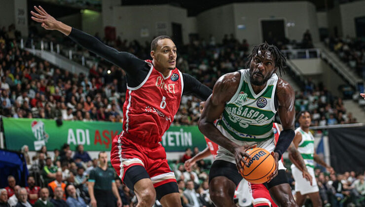 Bursaspor Basketbol evinde mağlup!