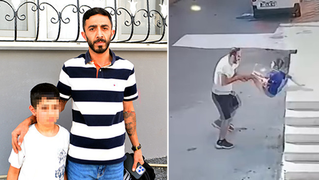Çocuğu ayak bileğinden tutup yere fırlatmıştı: Cani yakalandı! Küçük çocuk yaşadığı dehşeti anlattı