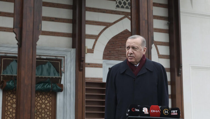 Cumhurbaşkanı Erdoğan, cuma namazını Üsküdar’da kıldı