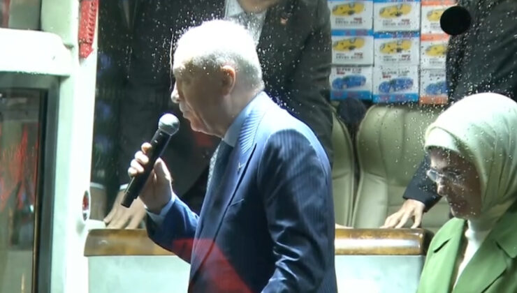 Cumhurbaşkanı Erdoğan Rize’de hemşehrilerine seslendi