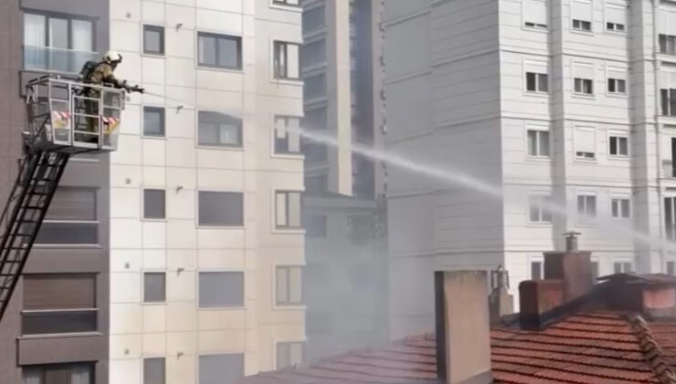 Demir kesimi sırasında meydana geldi! Kadıköy’de korkutan yangın
