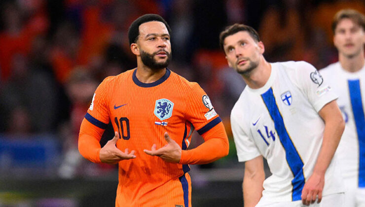 Depay’ın rekor gecesinde, Hollanda 4 golle güldü!