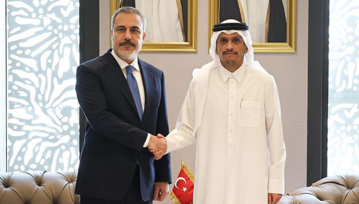 Dışişleri Bakanı Fidan, Katarlı mevkidaşıyla Gazze planını görüştü