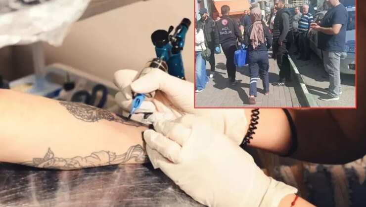 Dövmecilik yapan iş yerleri arasında silahlı kavga! 4 kişi yaralandı