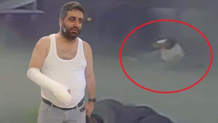 Eğilip izlemek isterken felaketi yaşadı! İş insanının ölümden döndüğü anlar kamerada! ‘O uyarıların ne kadar doğru olduğunu anladık’