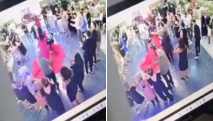En mutlu günleri zehir oldu! Dev avize gelinin üzerine düştü