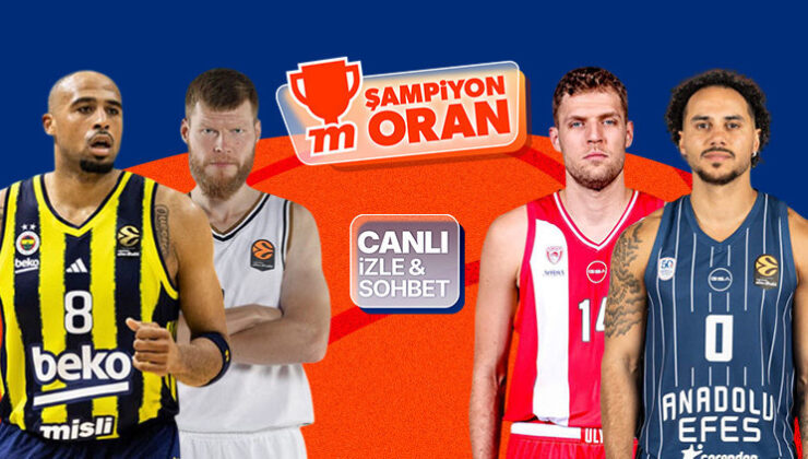 Fenerbahçe ve Anadolu Efes, EuroLeague sahnesinde! Maçların heyecanı canlı yayın, canlı sohbet ve Şampiyon Oranlar ile Misli’de