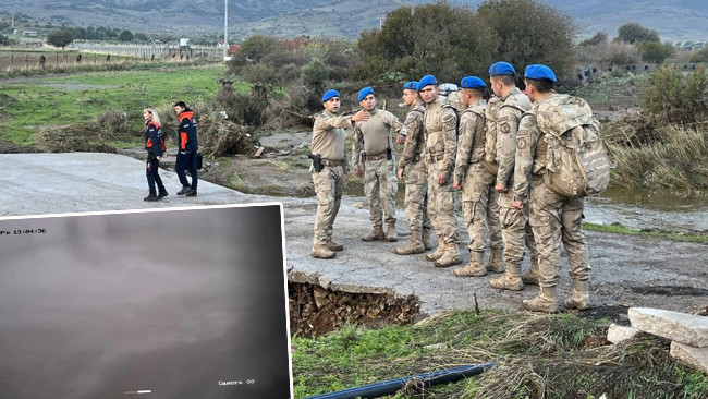 Foça’da yaşanan selin yeni görüntüleri ortaya çıktı! Kaybolan vatandaşın yardım istediği kişi o anları anlattı