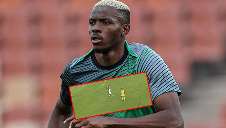 Galatasaray’a Osimhen ve sakatlık şoku! İşte yerde kaldığı anlar