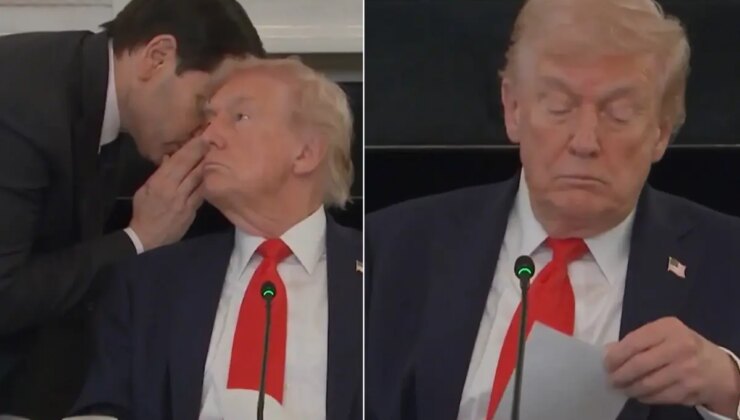 Gazze toplantısını bitiren not! Trump apar topar masadan kalktı