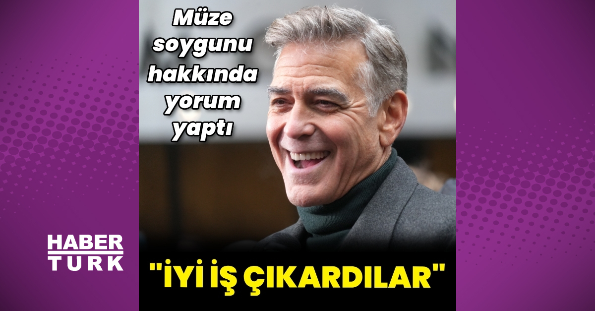 George Clooney’den Louvre soygunu yorumu: Benim gibi profesyonel bir hırsızsanız, o adamlarla çok gurur duyarsınız