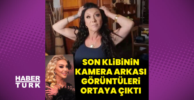 Güllü’nün son klibinin kamera arkası görüntüleri