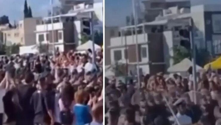Güney Kıbrıs Rum Yönetimi’nden büyük provokasyon! Komandoların attığı slogan olay