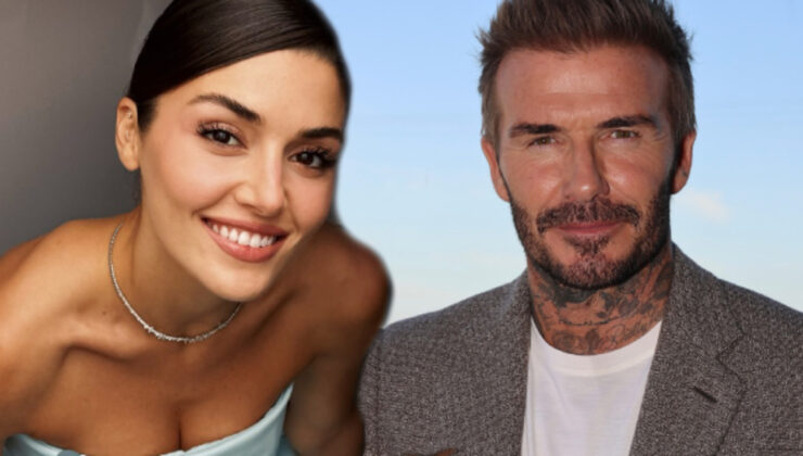 Hande Erçel ve David Beckham aynı reklam filminde