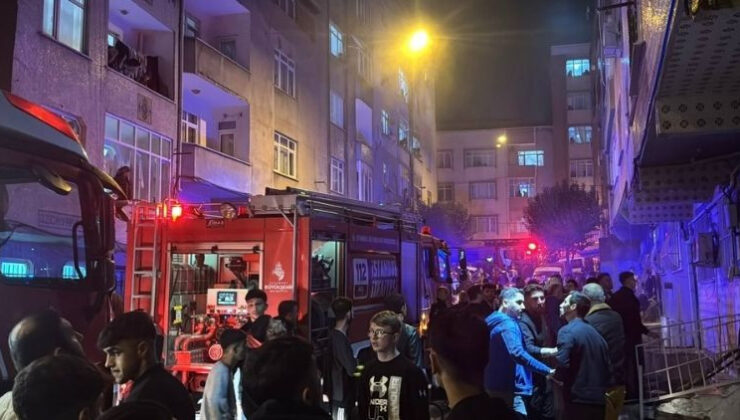 İstanbul’da korkutan yangın… 15 kişi hastaneye kaldırıldı