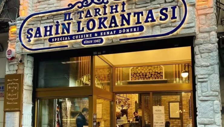 İstanbul’daki 58 yıllık Tarihi Şahin Lokantası resmen iflas etti